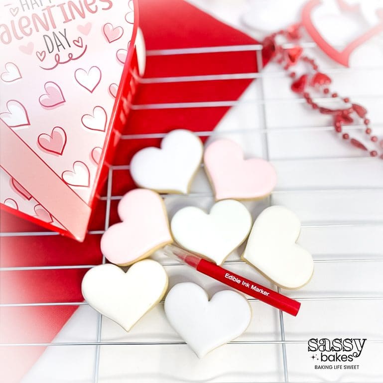 DIY Conversation Hearts | Sassy Bakes